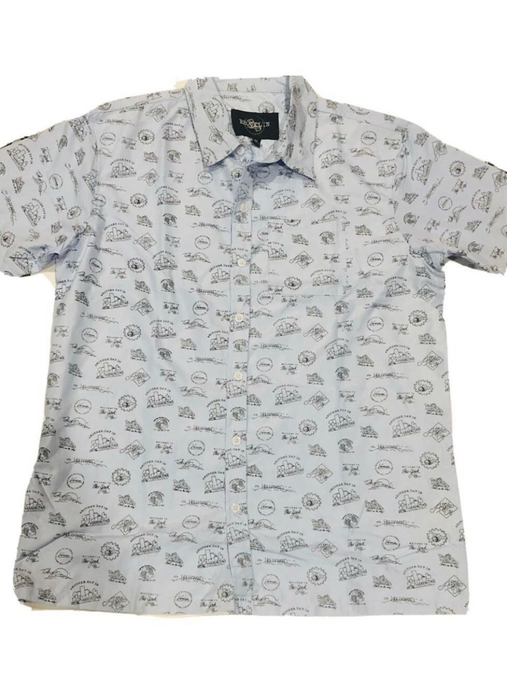 Brooklyn Sz XL Men’s Button Down Shirt
